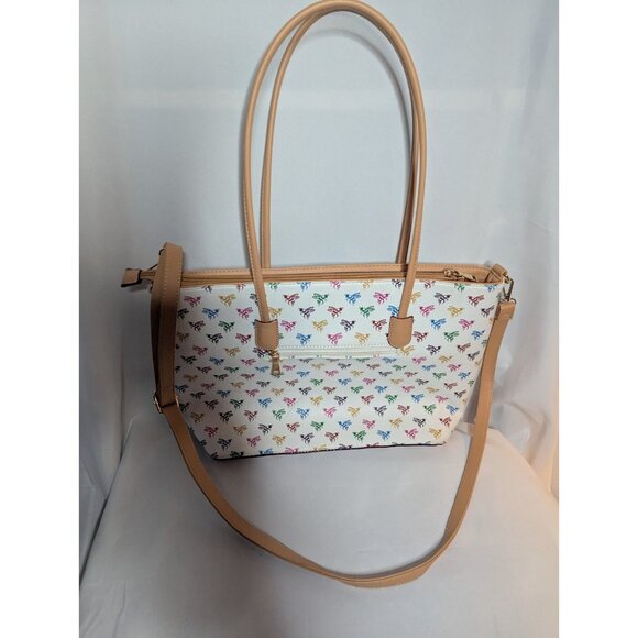 Colorful Bee Tote Bag Crossbody Hand Handbag Shoulder Bag, Save The Bees! - Picture 11 of 16